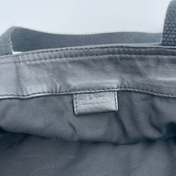 DIOR MEN'S LEATHER MESSENGER BAG - Picture 7 of 14